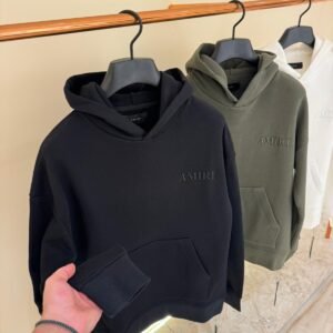 Amiri Hoodie Black Logo